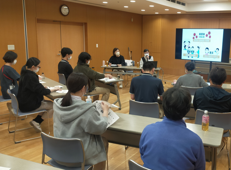 感染予防に関する研修を開催しました！